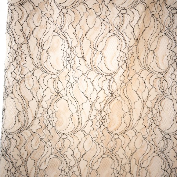 White House Black Market cream and black lace dress size 0 - Picture 5 of 10